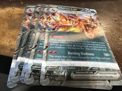LOT OF (5). Jumbo Lenticular Charizard ex - 054/091 - SVP 196 -Exclusive Promo - Image 1
