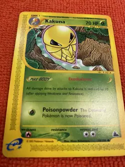 SKYRIDGE KAKUNA 70/144 2003 Non -Holo Pokemon TCG - Image 1