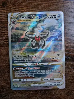 Darkrai VSTAR GG50/GG70 - SWSH Pokemon Crown Zenith Galarian Gallery - NM/M - Image 1