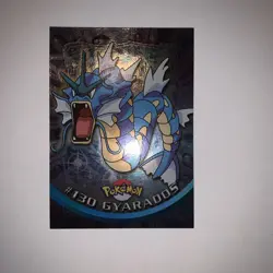 2000 TOPPS CHROME POKEMON T.V. #130 GYARADOS - Image 1