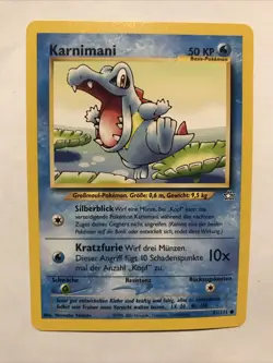 Pokemon TCG Karnimani 81/111 Neo Genesis German Totodile - Image 1