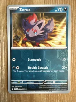 Zorua 031/064 Shrouded Fable Pokemon TCG Reverse Holo NM - Image 1