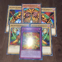 Exodia Full 5 Piece Set | LDK2 + Obliterate!!! | Starlight Rare | YuGiOh! - Image 2