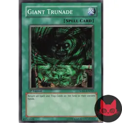 Yugioh Giant Trunade SDRL-EN022 Common 1st Edition NM - Image 1