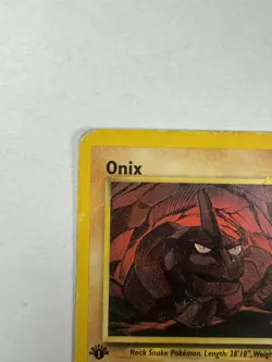 Onix 1st Edition 69/111 (nice) Neo Genesis Pokemon TCG Card 2000 - Image 2