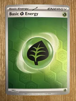 Basic Grass Energy SVE001 - Holo - Pokemon Shrouded Fable- Pokemon Card - NM - Image 1