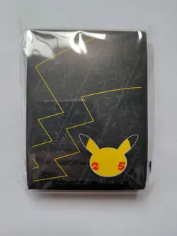 Pokemon TCG Card Sleeves Pack of 65 Sleeves 25 Celebrations Design - Image 1