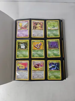 360 Pokemon CARD LOT in WHITE BCW Folio Binder LOTS OF Vintage and Holo - Image 2
