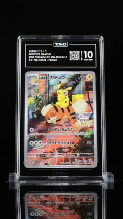 TAG 10 Detective Pikachu 098/SV-P Limited Promo Pokemon Card 2023 Japanese - Image 2