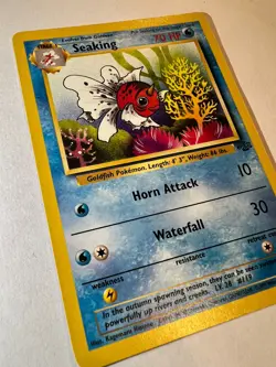 Seaking #46/64 | Vintage 1999 WOTC Pokemon Cards | Jungle Set | Near Mint - Image 2