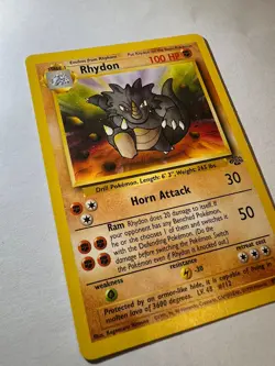 Rhydon #45/64 | Vintage 1999 WOTC Pokemon Cards | Jungle Set | Near Mint - Image 2