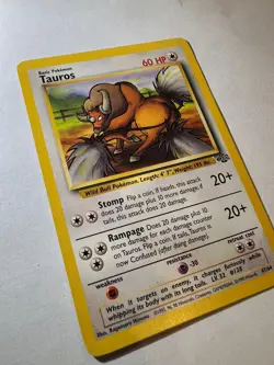 Tauros #47/64 | Vintage 1999 WOTC Pokemon Cards | Jungle Set | Near Mint - Image 2
