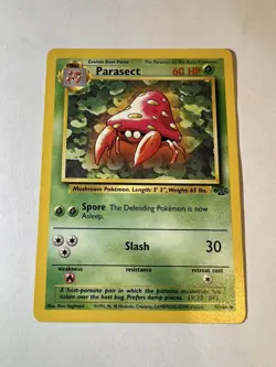 Parasect #41/64 | Vintage 1999 WOTC Pokemon Cards | Jungle Set | Near Mint - Image 1