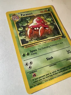 Parasect #41/64 | Vintage 1999 WOTC Pokemon Cards | Jungle Set | Near Mint - Image 2