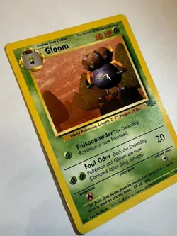 Gloom #37/64 | Vintage 1999 WOTC Pokemon Cards | Jungle Set | Near Mint - Image 2