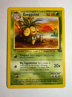 Exeggutor #35/64 | Vintage 1999 WOTC Pokemon Cards | Jungle Set | Near Mint - Image 1
