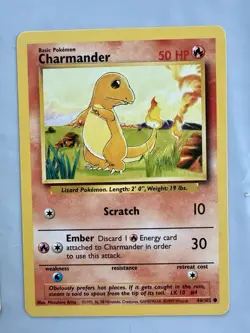Squirtle 63/102 Bulbasaur Charmander Base Set Starter Pokemon Cards NM+ Lot - Image 4