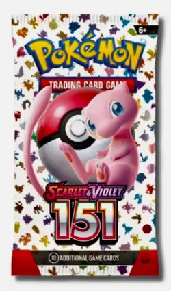 Pokemon 151 Booster Pack - 10 cards - New/Sealed - Image 1