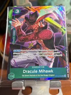 Dracule Mihawk (Illustration Box Vol.4) ST12-003 One Piece Promotion Cards Foil - Image 1