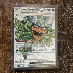 Teal Mask Ogerpon ex 166 Sv: Scarlet & Violet Promo Cards Holo - Image 1
