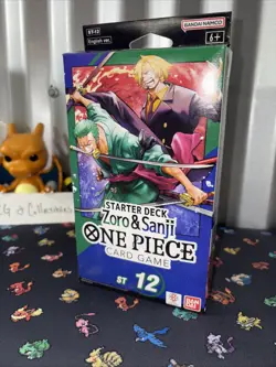 One Piece Card Game STARTER DECK - Zoro and Sanji - [ST-12] English NEW OPENED - Image 2