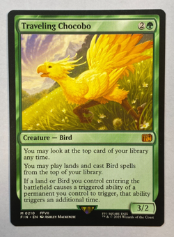 MTG - Traveling Chocobo - NM - Final Fantasy - Image 1