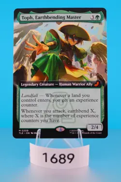 MTG Toph, Earthbending Master Avatar: The Last Airbender Extended Art Regular - Image 1