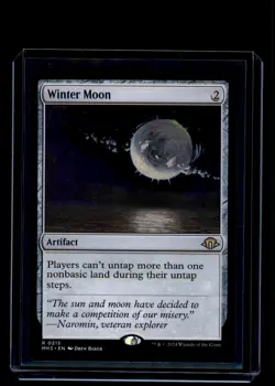 MTG Winter Moon #213 Rare Modern Horizons 3 - Image 1