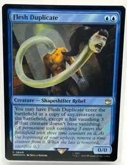 Flesh Duplicate (Surge Foil) Magic the Gathering MTG Doctor Who (0649) - Image 1
