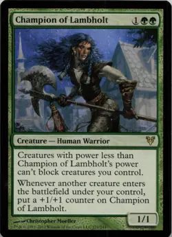Champion of Lambholt R Avacyn Restored 171 LP - Image 1