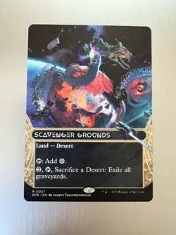 Scavenger Grounds - 37 - MTG: Edge of Eternities: Stellar Sights - Borderless - Image 1