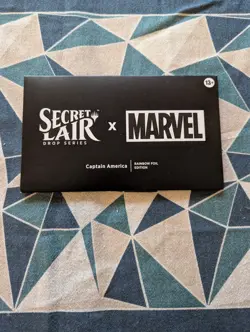 MTG: Secret Lair x Marvel: Captain America, Rainbow Foil SEALED, BRAND NEW - Image 1