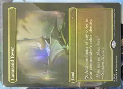MTG - Command Tower - Foil - Sheldon Secret Lair - Magic the Gathering - Image 2