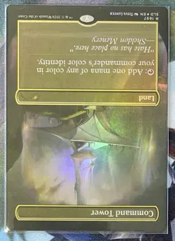 MTG - Command Tower - Foil - Sheldon Secret Lair - Magic the Gathering - Image 3