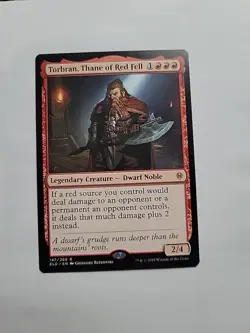 MTG - Torbran, Thane of Red Fell Throne of Eldraine Regular Rare #147 - Image 1