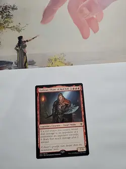 MTG - Torbran, Thane of Red Fell Throne of Eldraine Regular Rare #147 - Image 2