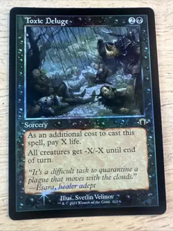 Toxic Deluge Retro Foil MTG MH3 - NM - - Image 1