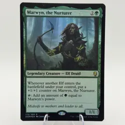 Marwyn, The Nurturer - Dominaria (DOM) #172 -(Near Mint) *Prerelease Promo FOIL* - Image 1