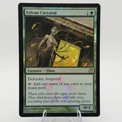 MTG: Sylvan Caryatid -Theros (THS) #180 - (Lightly Played) Buy-a-Box Promo FOIL - Image 1