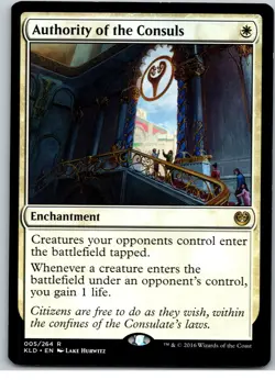 MTG Authority of the Consuls Normal NM Foundations Magic 137 - Image 1