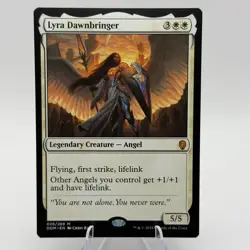 Magic MTG: Lyra Dawnbringer - Dominaria (DOM) #26 (Near Mint)) Mythic - Image 1
