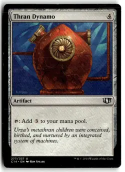 MTG Thran Dynamo - Commander 2014 Heavily Played English - Image 1