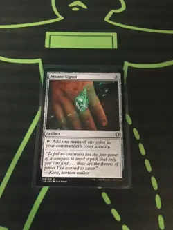 MTG Magic The Gathering Arcane Signet CLB Artifact Commander - Image 1