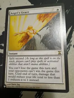 Magic The Gathering Mtg Rare Angel's Grace The List Reprints NM - Image 1