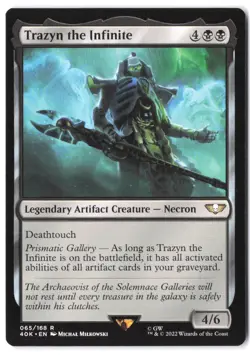 Trazyn the Infinite 65 MTG 40K NM - Image 1