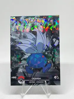 Oddish #43 - Cracked Ice Holo - Crystal Dark Black 2025 - Pokemon Card - Image 1