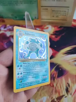 Pokemon Karte Card Quappo Poliwrath Base Basis Set 2 English Holo Wotc Exc+ - Image 4