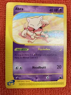 SKYRIDGE ABRA 46/144 2003 Non -Holo Pokemon TCG - Image 1