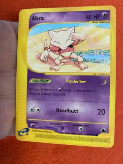 SKYRIDGE ABRA 46/144 2003 Non -Holo Pokemon TCG - Image 4