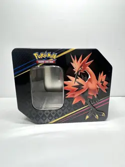 Pokemon TCG x3 Crown Zenith Galarian Bird Tins *EMPTY* Zapdos Articuno Moltres - Image 4